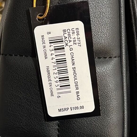 Bebe Chica Quilted Faux-Leather Shoulder Bag - Picture 15 of 15